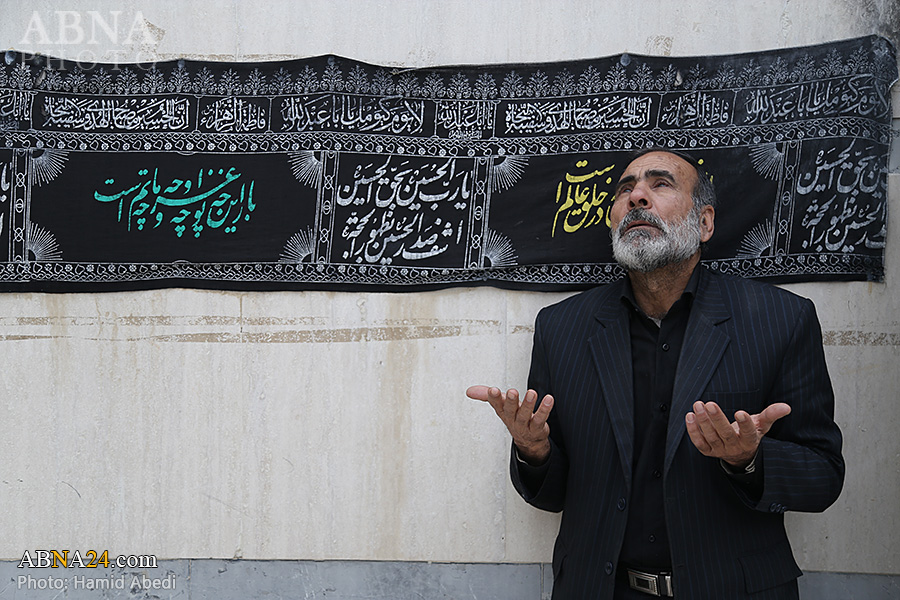 Photos: Mourning ceremony of Imam Reza's martyrdom at offices of Ayatollahs Makarem, Nouri