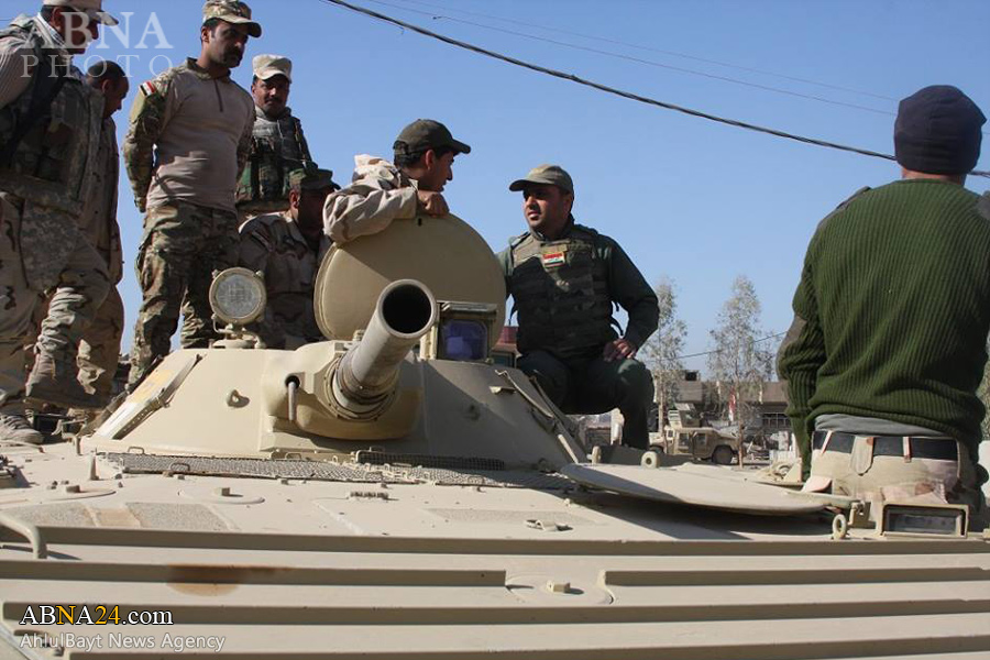 Berita Bergambar: Operasi Membebaskan Mosul Di Kejiranan al-Intisar.