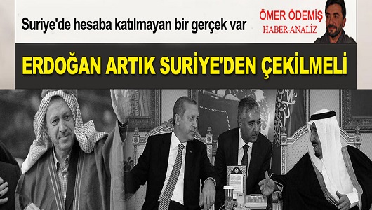 'Erdoğan, Suriye topraklarından çekilmeli'