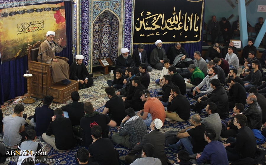 تقرير مصور/ احياء مراسم وفاة النبي (ص) والامام الرضا (ع) في هامبورغ الالمانية