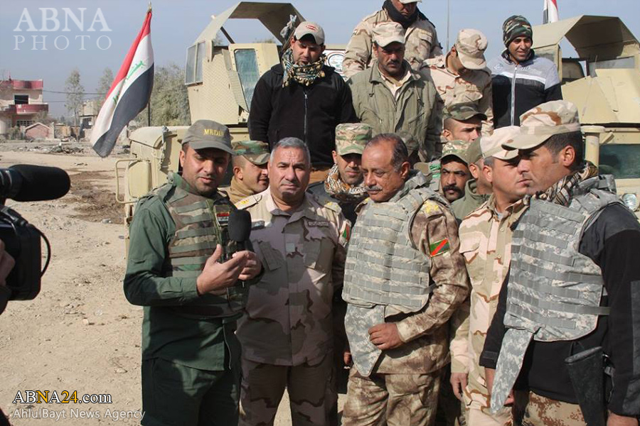 تقرير مصور/ القوات العراقية في احياء محررة من داعش في الموصل
