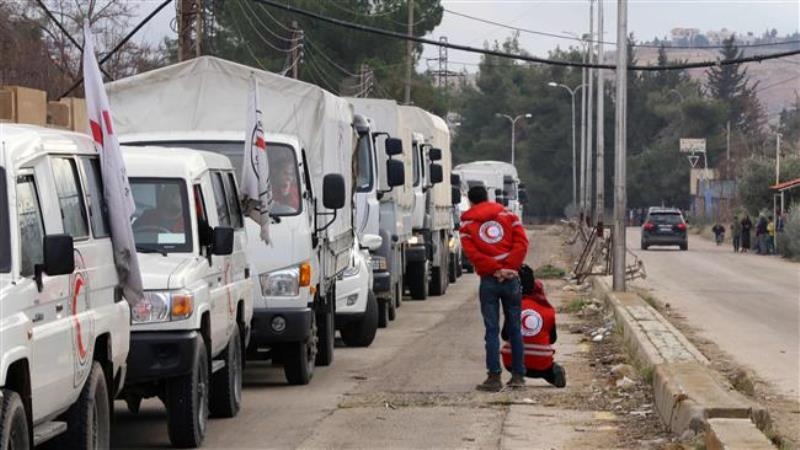 حلب کے عوام کے لیے ایران کی تیسری امدادی کھیپ روانہ