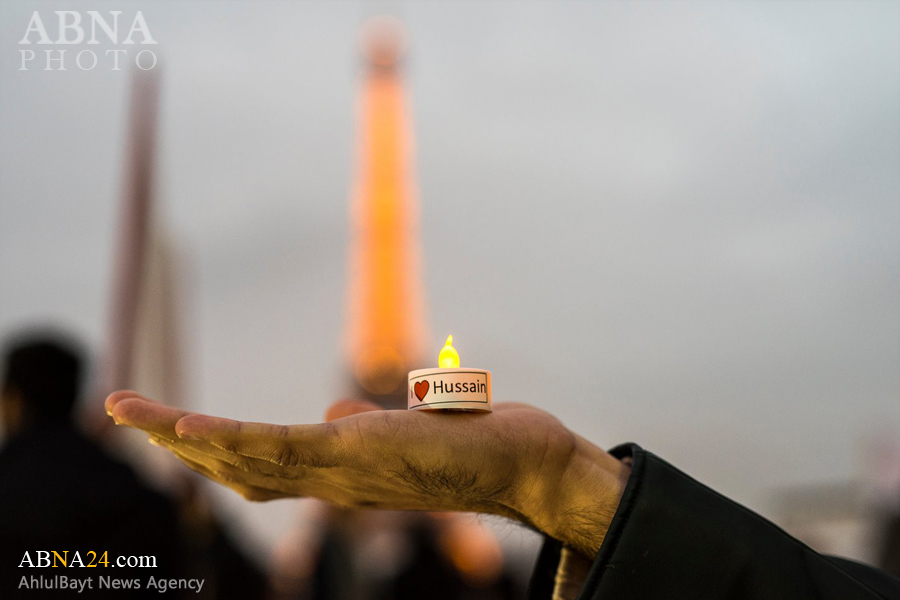 Berita Bergambar: Upacara Memperkenalkan Imam Hussein Di Menara Eiffel