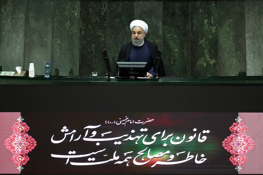 President Rouhani: Iran to react resolutely if US extends bans