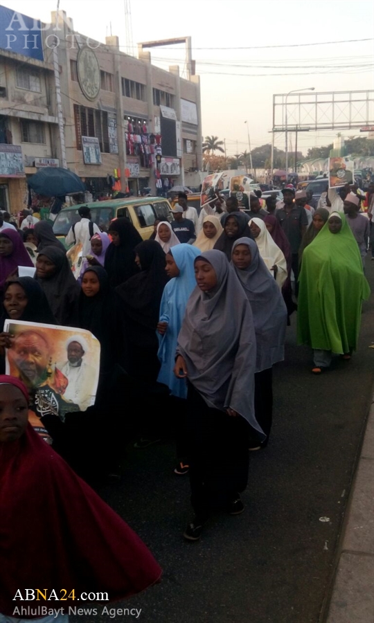 Photos: Peaceful protest in Kaduna for release of Sheikh Zakzaky