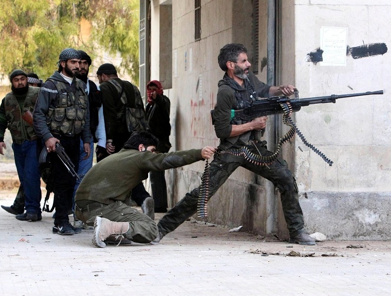 المسلحون يبلغون الولايات المتحدة أنهم لن ينسحبوا من حلب!