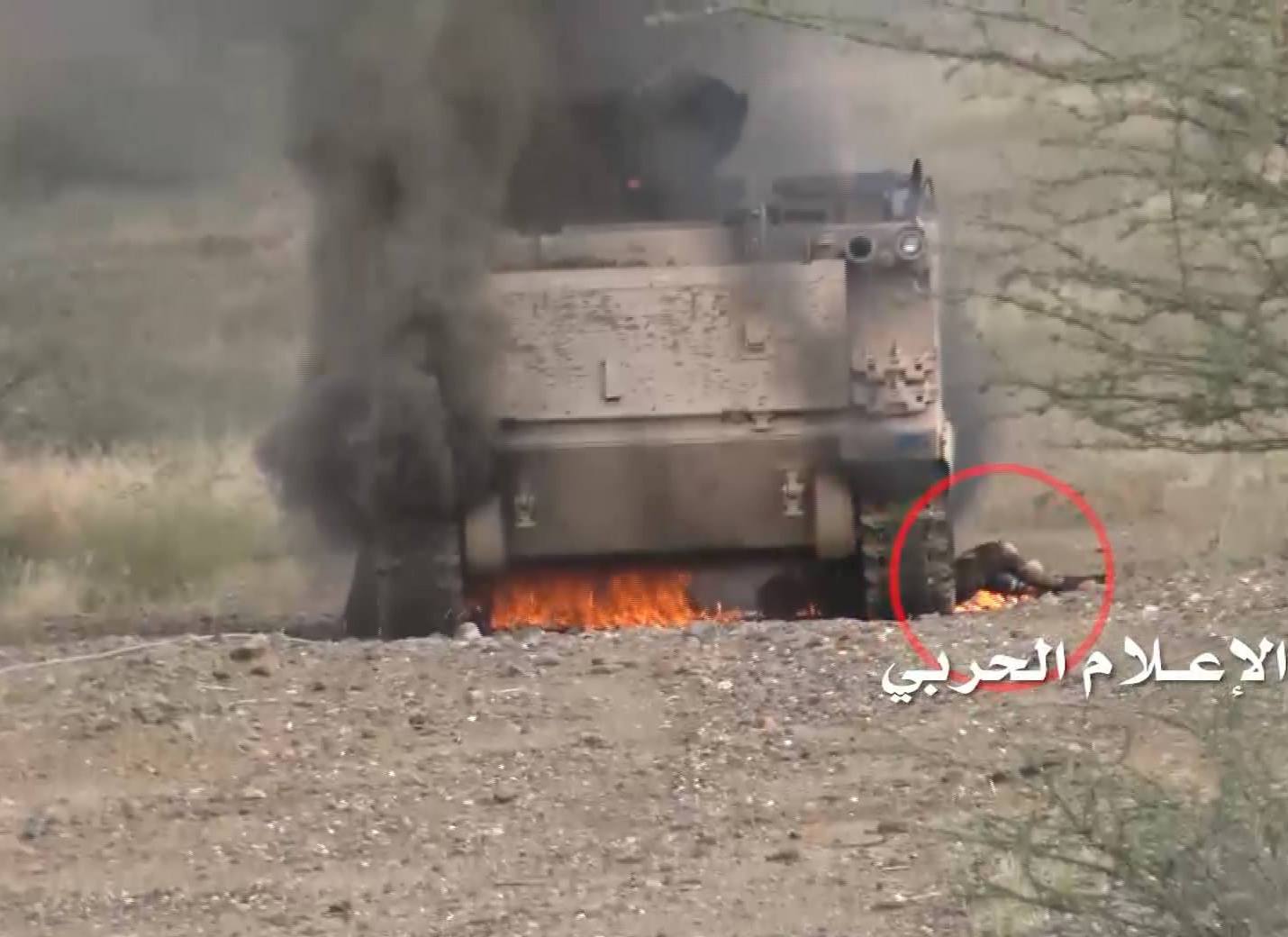 الجيش اليمني يستهدف 7 آليات عسكرية للجيش السعودي بجيزان