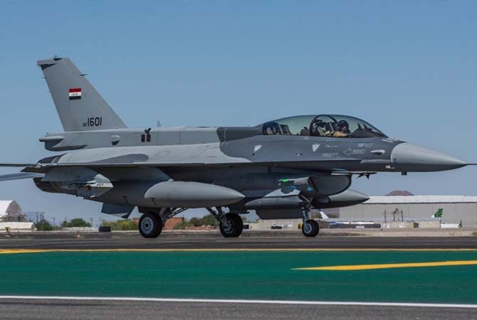 "F16" العراقية تقصف "داعش" ليلا في الموصل لأول مرة 