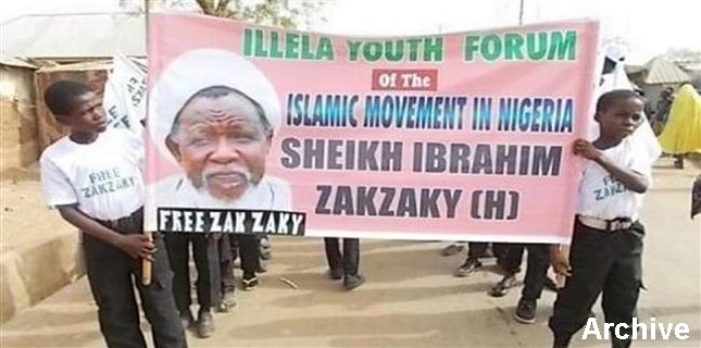Shiites protest continued detention of Sheikh Zakzaky