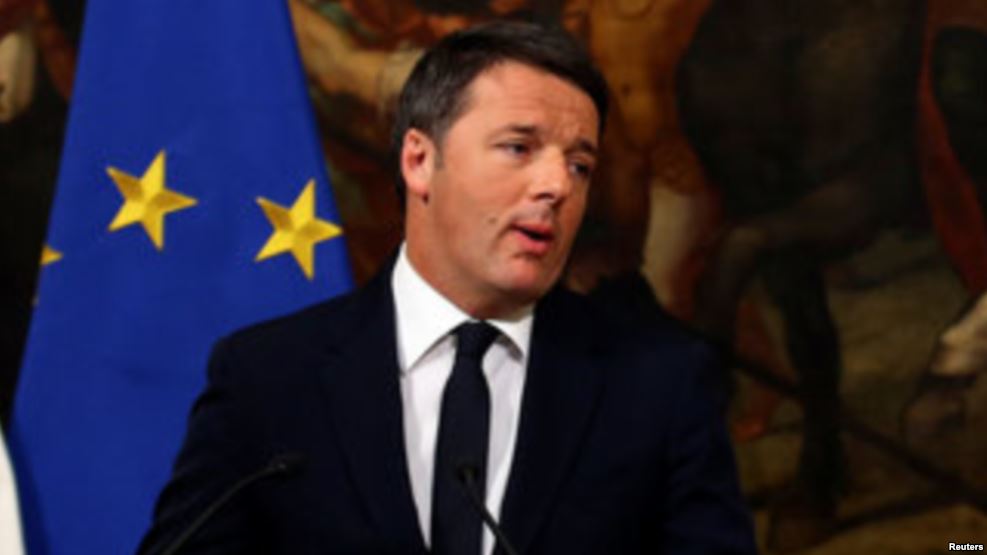 Firayim Ministan Italiya Ya Bada Sanarwar Yin Murabus
