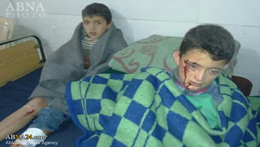 Halep’te Yenilen Siyonist-Tekfiri Terör Örgütleri Şii Şehri Fua’yı Füze Yağmuruna Tuttular/FOTO