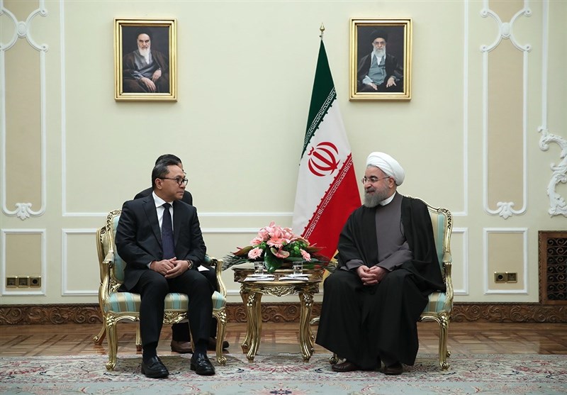 Presiden Rouhani Sambut Delegasi MPR RI di Tehran