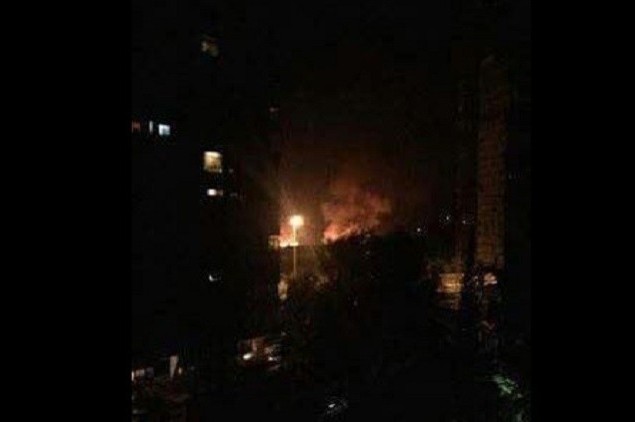 كيان العدو الإسرائيلي يطلق عدة صواريخ على محيط مطار المزة غرب دمشق