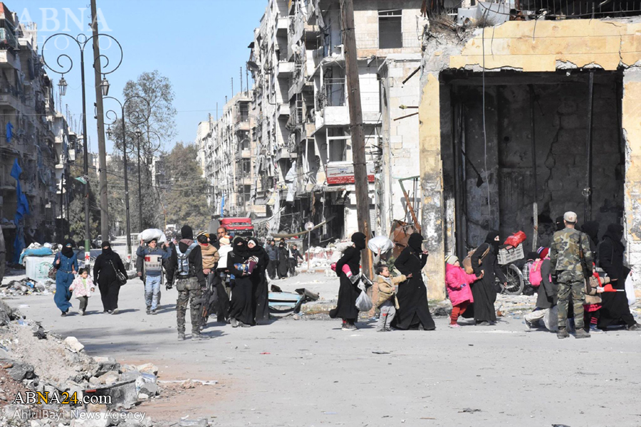 Berita Bergambar: Tentera Syria Hentikan Operasi Di Timur Aleppo Buat Sementara Waktu, Bantu Pelarian