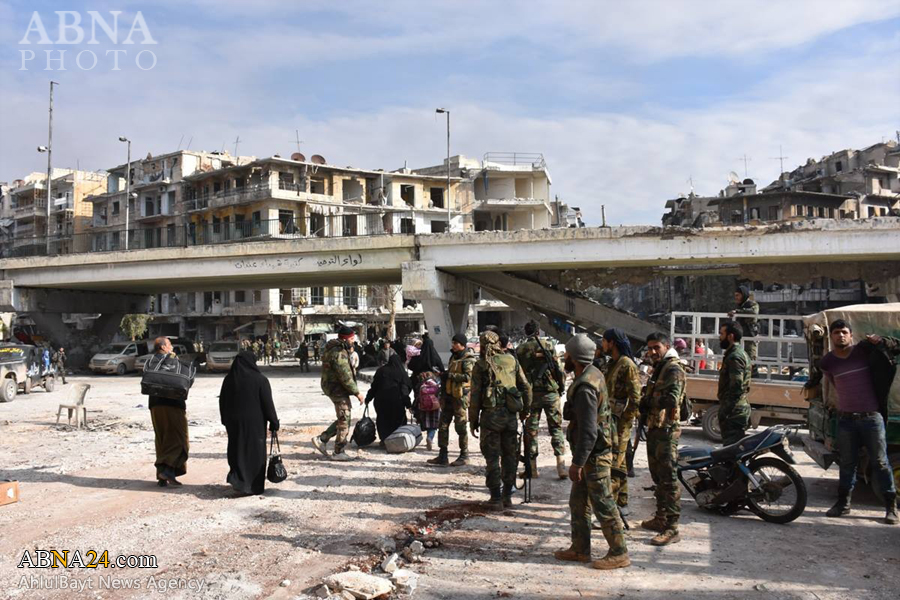 Berita Bergambar: Penduduk Awam Aleppo Melarikan Diri Daripada Cengkaman Pengganas Di Aleppo