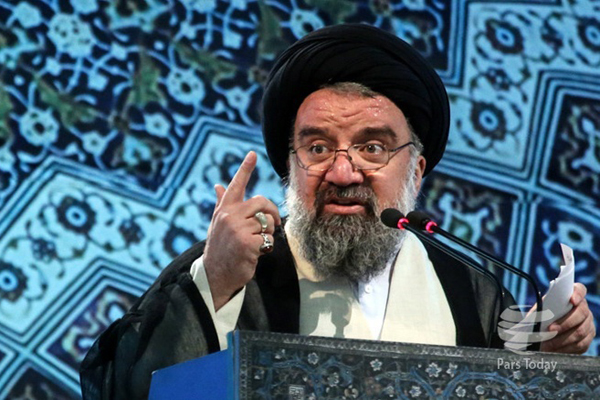 Ayatollah Ahmad Khatami warned Obama not to fall into Zionists' trap