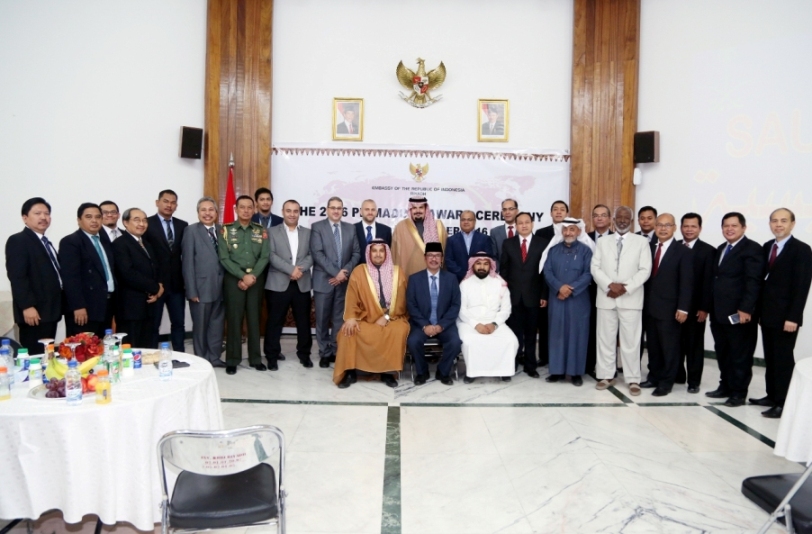 Dubes RI Riyadh Serahkan Penghargaan Primaduta Kepada Dua Perusahaan Saudi