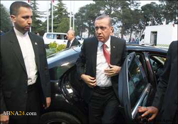 موكب أردوغان الرئاسي يتعرض لحادث سير + (صورة)