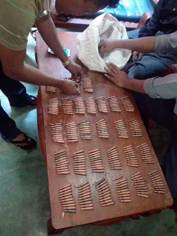 ဖမ္းဆီးရမိ လက္နက္မ်ား ေမာင္ေတာလုံၿခဳံေရးအတြက္ဟု ေအအယ္လ္ပီေျပာ