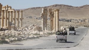 Russische Luftangriffe vertreiben IS aus Palmyra