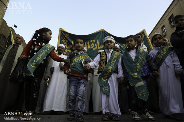 تصویری رپورٹ: قاہرہ میں پیغمبر اسلام کی ولادت باسعادت کی مناسبت سے جشن