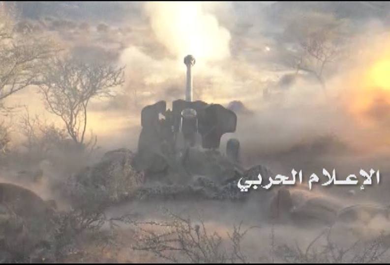 الجيش اليمني يدك مواقع للقوات السعودية في جيزان نجران وعسير