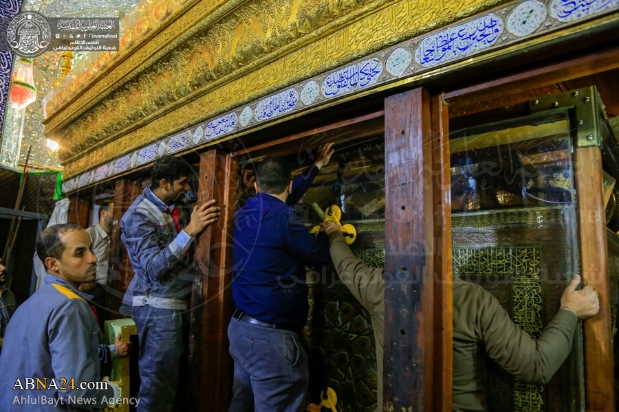 Imam Ali holy grille rehabilitation project / Photos