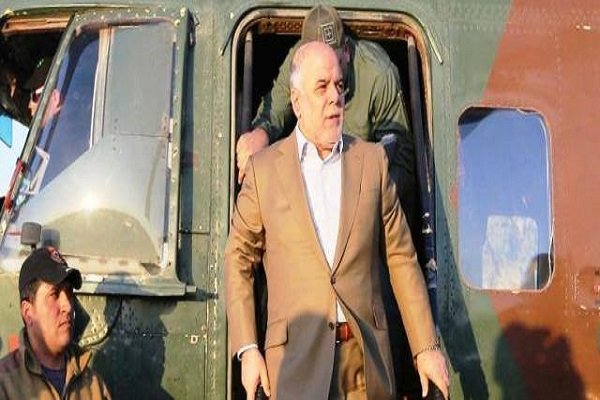 عراقی وزیر اعظم موصل کے علاقہ حمام العیل پہنچ گئے
