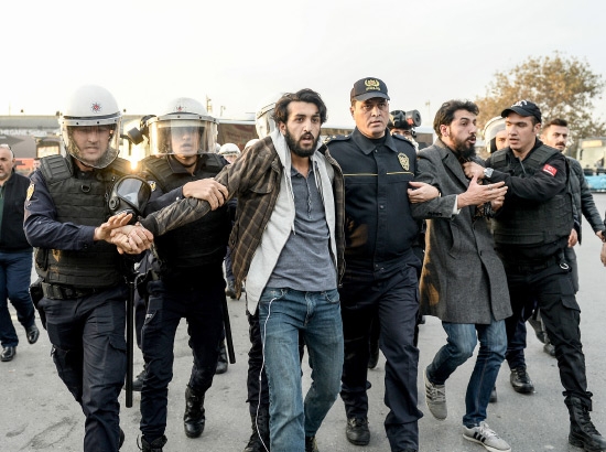 تركيا تعتقل نحو 600 شخص للاشتباه في ارتباطهم بحزب العمال الكردستاني