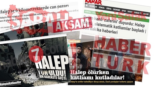 Yandaş Medya’nın Mezhep Kışkırtıcılığı ve Halep Yalanları