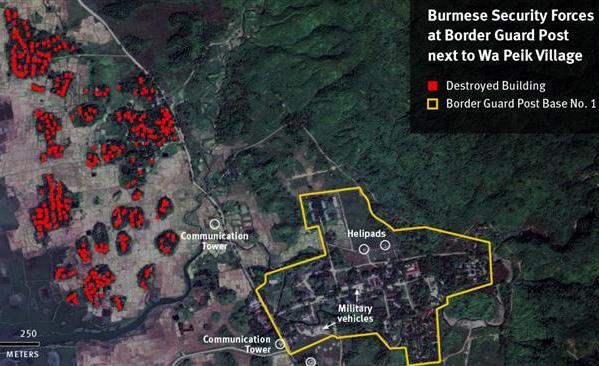 Myanmar military burned villages in Rakhine State: HRW