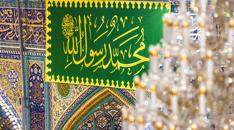مرقد الامام الحسين (ع) في ذكرى ولادة النبي الأعظم (ص) +(صور)