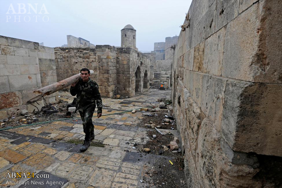 تقرير مصور/ الدمار الحاصل في حلب من حرب ظالمة بسبب المسلحين المدعومين من تركيا والسعودية وأمريكا