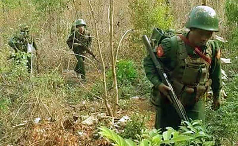 အန္စီေအလက္မွတ္ထုိးထားသည့္ ရွမ္းျပည္တပ္မေတာ္ႏွင့္ အစုိးရတပ္တုိ႔ တုိက္ပြဲျဖစ္