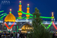 Hadrat-Abbas-Schrein kurz am Geburtstag des Propheten (s)