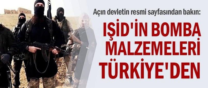IŞİD'in bomba malzemeleri...