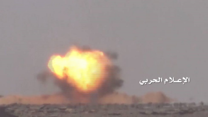 الوحدة المدفعية والصاروخية تستهدف عددا من مواقع الجيش السعودي في نجران 