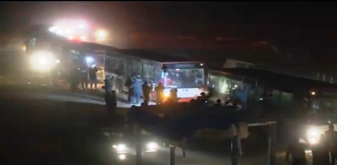 500 People evacuated from Eastern Aleppo arrive in Al Rashideen