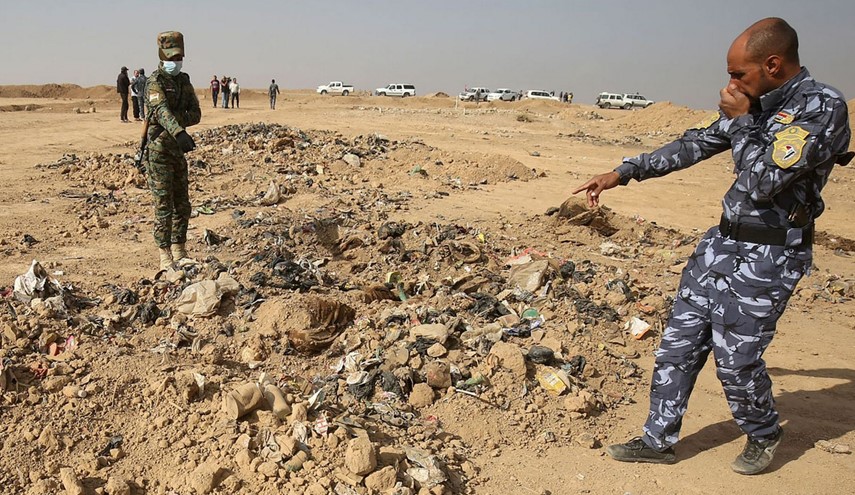 Another mass grave discovered in Iraq's Mosul