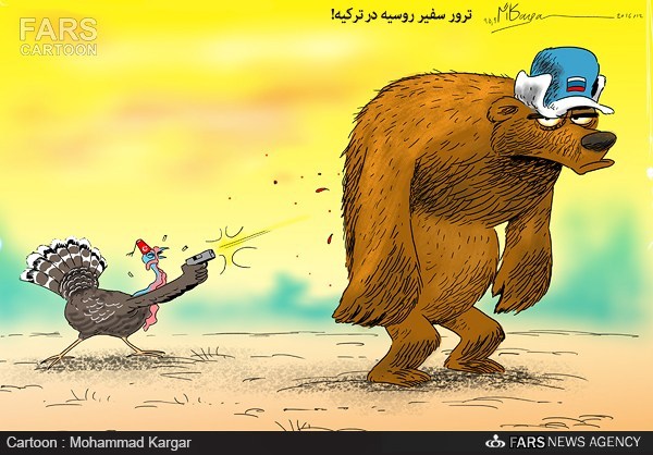 Karikatur: Pembunuhan Duta Besar Rusia Ke Turki