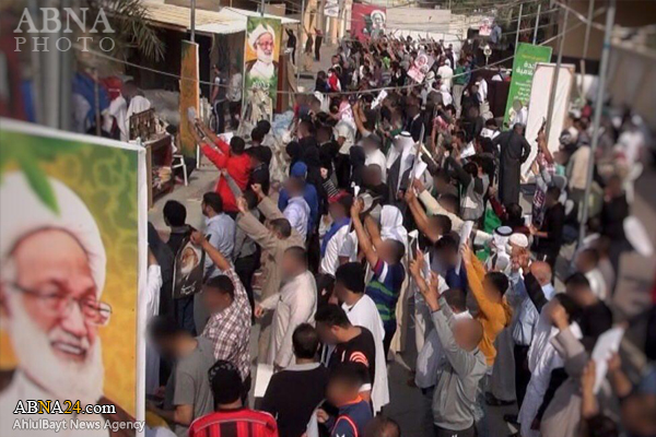 Bahrainis continue sit-in protest in front of Sheikh Issa Qassim's residence in Diraz