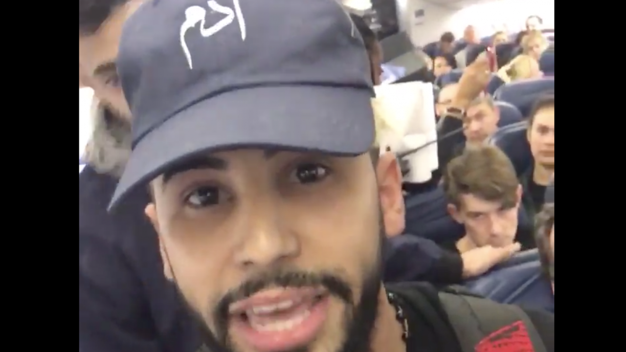 A Muslim YouTube star kicked off major American airline for speaking Arabic to his mother