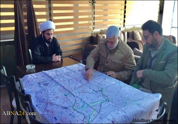 المهندس والعيساوي والمسعودي يبحثون مستجدات الميدان في جميع قواطع العمليات + (صور)