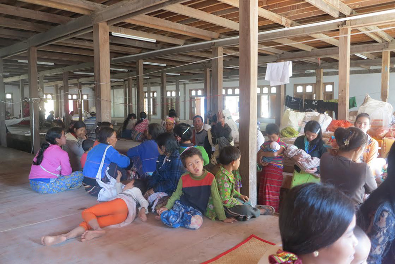 RCSS ႏွင့္ TNLA တုိက္ပြဲမ်ားေၾကာင့္ သီေပါသို႔ စစ္ေျပးဒုကၡသည္ ၁၀၀၀ ေက်ာ္ ထြက္ေျပးတိမ္းေရွာင္