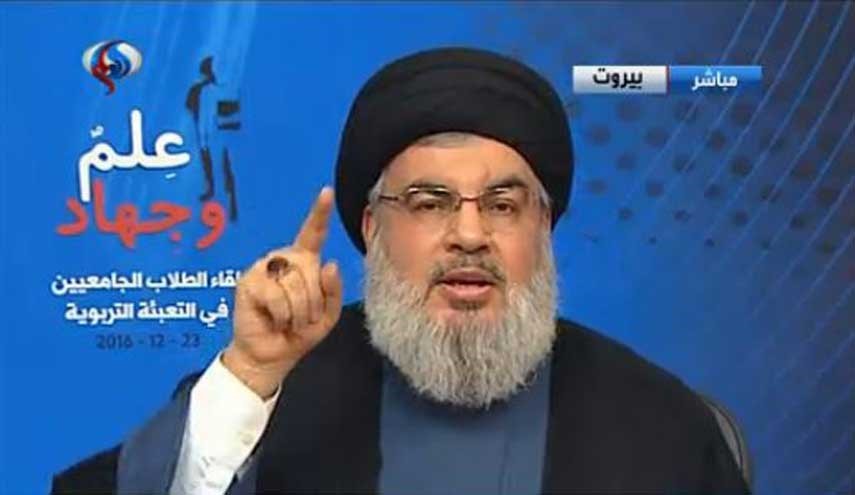 Sayyed Nasrallah says takfiris failed to oust Syrian government