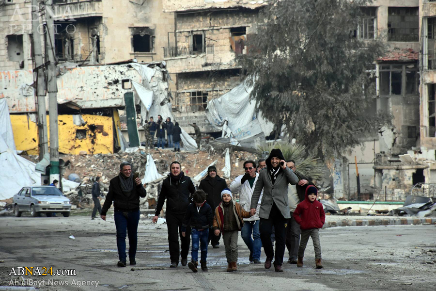 Berita Bergambar: Gambar Terkini Di Bandar Aleppo Yang Baru-Baru Ini Dibebaskan Oleh Tentera Syria