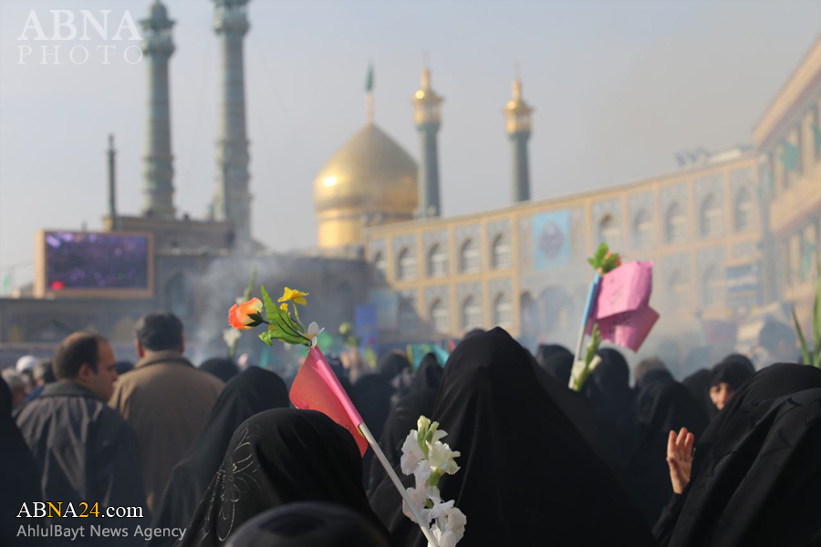 تصویری رپورٹ: حضرت فاطمہ معصومہ (س) کے قم میں داخل ہونے کی سالگرہ