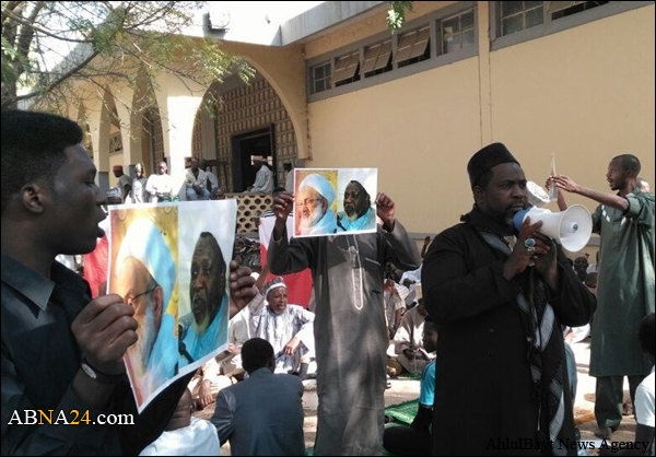 تظاهرة حاشدة في نيجيريا استنكارا لاستهداف آية الله قاسم + (صور)