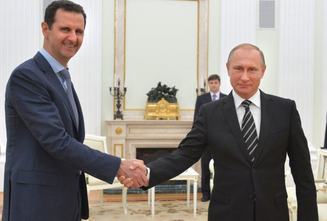 الرئيس الروسي يُهنىء الرئيس السوري بتحرير حلب