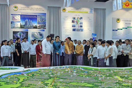 ၀င္ေငြနည္း ျပည္သူမ်ားအတြက္ တန္ဖိုးနည္းအိမ္ရာမ်ား တည္ေဆာက္ေပးမည္ဟု ေဒၚေအာင္ဆန္းစုၾကည္ေျပာ